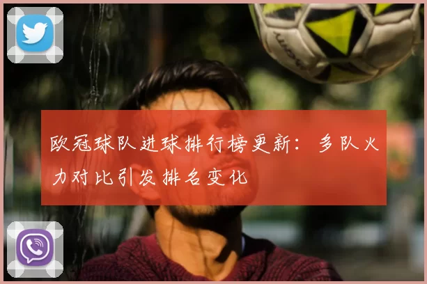 欧冠球队进球排行榜更新：多队火力对比引发排名变化