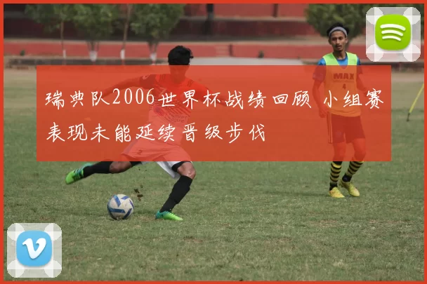 瑞典队2006世界杯战绩回顾 小组赛表现未能延续晋级步伐