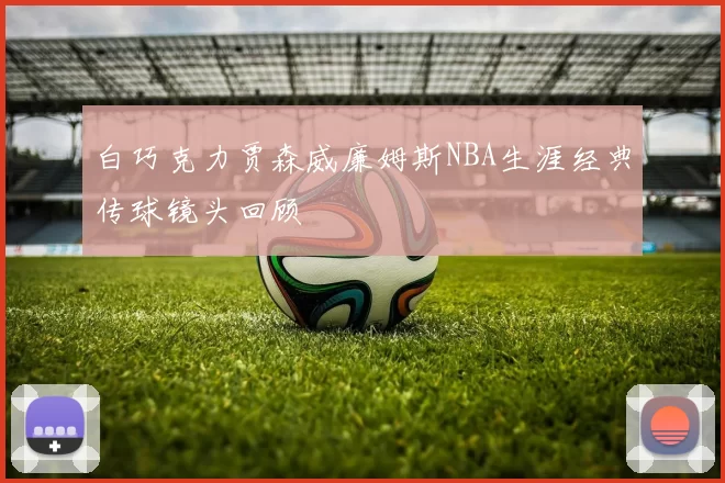 白巧克力贾森威廉姆斯NBA生涯经典传球镜头回顾