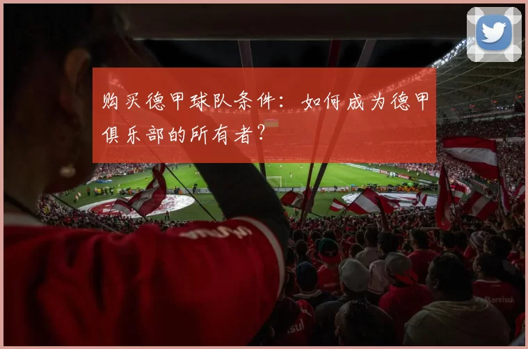 购买德甲球队条件:如何成为德甲俱乐部的所有者?