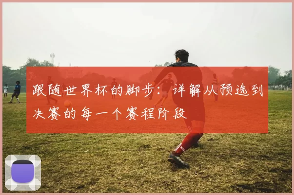 跟随世界杯的脚步：详解从预选到决赛的每一个赛程阶段
